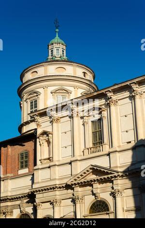 Italia, Lombardia, Milano, Chiesa di San fedele Foto Stock