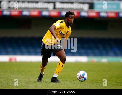 SOUTHEND, INGHILTERRA - SETTEMBRE 06: Miles Mitchell-Nelson di Southend Uniti in azione durante EFL Trophy Southern Group abetween Southend United e Wes Foto Stock