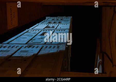 Modena, Italia. Cattedrale, il campanile chiamato Ghirlandina Foto Stock