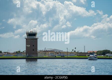 Foto dell'aeroporto Albert Whitted di San Pietroburgo FL USA Foto Stock