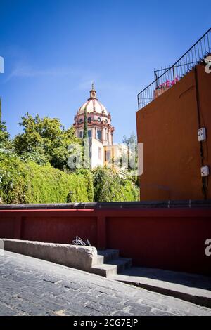 Chiesa di San Miguel de Allende Foto Stock