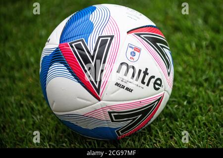 Delta angolo max. Pallone ufficiale della EFL 2019/20. Foto Stock