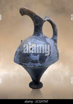 Hitite spietato lanciatore, Hattusa capitale ittita, Regno di mezzo ittita 1650-1450 AC, Museo Archeologico Bogazkale, Turchia. Foto Stock