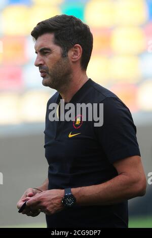 Frosinone, Italia. 09 settembre 2020. Tutti. Paolo Fonseca ( Roma ) durante Frosinone vs Roma, Calcio Test Match - Credit: LM/Renato Olimpio/Alamy Live News Foto Stock