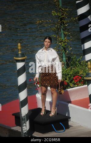 Venezia, Lazio, ITALIA. 9 Settembre 2020. 09/09/2020 Venezia, 77° Festival Internazionale del Cinema di Venezia, arrivo di Federica carta Credit: Fabio Sasso/ZUMA Wire/Alamy Live News Foto Stock