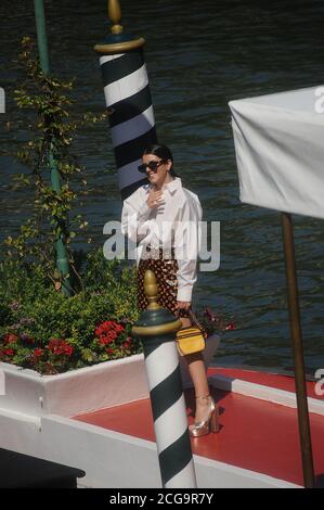 Venezia, Lazio, ITALIA. 9 Settembre 2020. 09/09/2020 Venezia, 77° Festival Internazionale del Cinema di Venezia, arrivo di Federica carta Credit: Fabio Sasso/ZUMA Wire/Alamy Live News Foto Stock