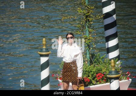 Venezia, Lazio, ITALIA. 9 Settembre 2020. 09/09/2020 Venezia, 77° Festival Internazionale del Cinema di Venezia, arrivo di Federica carta Credit: Fabio Sasso/ZUMA Wire/Alamy Live News Foto Stock