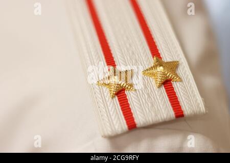 Epaulette del tenente colonnello. Foto Stock