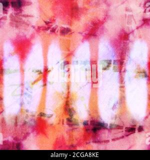 Tie tie tie color arcobaleno pastello senza cuciture Foto Stock