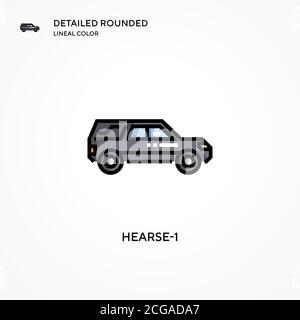 Icona vettore heartse-1. Concetti moderni di illustrazione vettoriale. Facile da modificare e personalizzare. Illustrazione Vettoriale