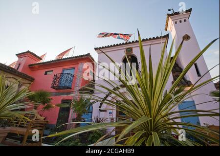 Kensington Roof Gardens (ora chiuso) Foto Stock