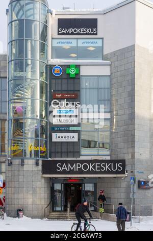 Centro commerciale Sampokeskus a Rovaniemi, Finlandia Foto stock - Alamy