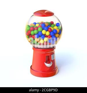 Macchina per il rendering 3d Candy Foto Stock