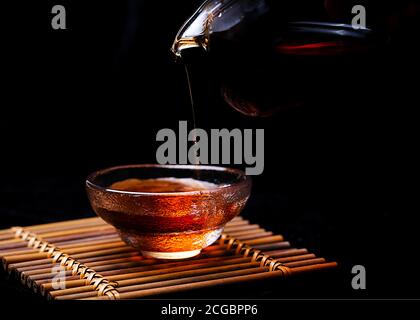 Xiaoqing orange tea Stock Photo