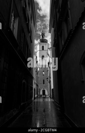 Chiesa di San Marcin, Varsavia, Polonia. Foto Stock