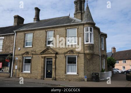 Turret House, Middleton Street, Wymondham, Norfolk Foto Stock