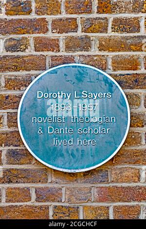 A casa di Dorothy L. Sayers in Witham, Essex Foto Stock