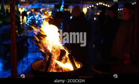 Visita il festival del vino del Castello di Mimi a Chisinau, Moldova. Foto Stock