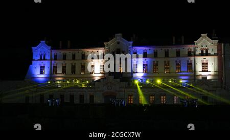 Visita il festival del vino del Castello di Mimi a Chisinau, Moldova. Foto Stock