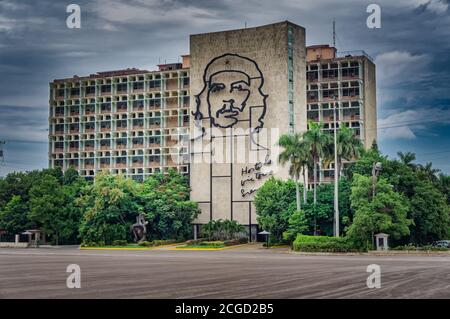 Freedom Monument plaza a l'Avana, Cuba Foto Stock