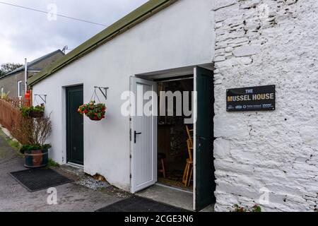 La Mussel House a Tuosist, County Kerry, Irlanda, sul Taste the Atlantic, un percorso di viaggio di pesce che racconta la storia del pesce nella zona. Foto Stock