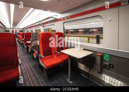 Treno LNER Azuma Foto Stock