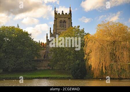 Staunton Harold Chiesa Foto Stock