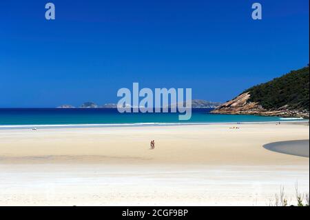 Norman Beach a Tidal River, Wilsons Promontory National Park a Victoria, Australia Foto Stock