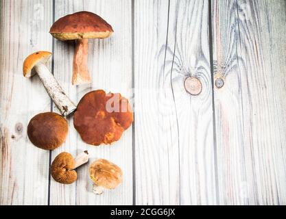 Diversi baccelli di piselli verdi aperti e chiusi giacciono su uno sfondo nero con fiori , con riflessi speculari. Disposizione orizzontale Foto Stock