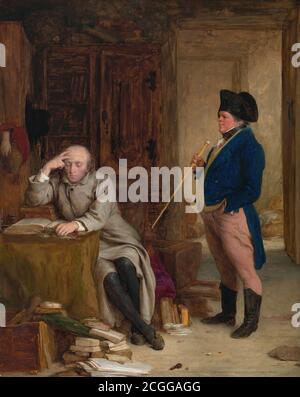 Mulready William - Carghill e Touchwood - Scuola Britannica - 19 ° secolo Foto Stock