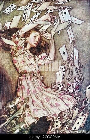 Rackham Arthur - Alice's Adventures in Wonderland 03 - British Scuola - 19 ° secolo Foto Stock