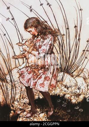 Rackham Arthur - Alice's Adventures in Wonderland 05 - British Scuola - 19 ° secolo Foto Stock