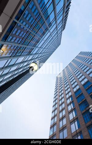 Grattacieli di Atlantic Station, Atlanta, Georgia, Stati Uniti Foto Stock