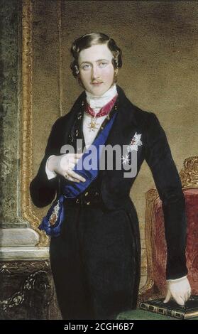 Ross Sir William - Prince Albert 2 - British School - 19 ° secolo Foto Stock