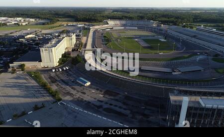 Veduta aerea dell'ippodromo dover Downs di dover, Delaware Foto Stock