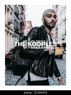 2010S UK la rivista Kooples Annuncio Foto Stock