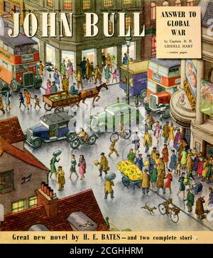 1940S UK John Bull Copertina Foto Stock