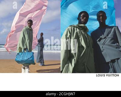 2020 UK Louis Vuitton Magazine Advertt Foto Stock