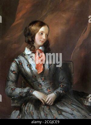 Stone Frank - Catherine Dickens - British School - 19 Secolo Foto Stock