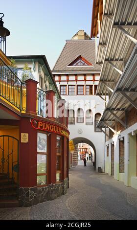 Europa Square in Komarno. Slovacchia Foto Stock