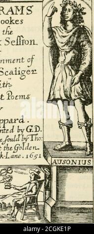 . Catalogo delle edizioni originali e iniziali di alcune delle opere poetiche e prose di scrittori inglesi dal filo al priore . MAR-TIAL HPIGRAHS i9ix Bookes ^4Cfo tlie. 5ocratick SeiTron, JheArtucjnment oj]i{txis Scaligen 5. Shcf^Ara,. Bucknetl atthe-ffoUetuIcm.iniyuck-Lane. J 651. [No 796.J Foto Stock