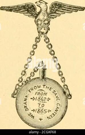. Il terzo New Hampshire e tutto su di esso . ^ cadde una lacrima silenziosa mentre partirono dal campo, e non crebbe erba sotto i loro piedi prima che il deposito fosse raggiunto; e i diversi treni in partenza di quel dopo-mezzogiorno trasportarono i ragazzi - ma non troppo rapidamente - alle loro case vari. Il terzo New Hampshire era arrivato, ed era andato - noneknew whither. Tutto questo fu il P^riday, 28 luglio 1865. Da Lunedi, il 31, gli uomini hanno cominciato a tornare a Concord; ma il Paymasternon era abbastanza pronto a pagarci fuori. 676 TERZO NUOVO REGGIMENTO HAMPSHIRE. COMANDANTI DELL'ESERCITO DEGLI STATI UNITI. Nome. Tempo di Sebvice ;. Ra Foto Stock