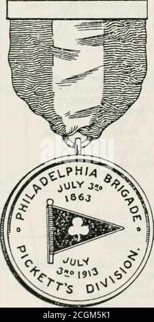 . Filadelfia nella Guerra civile, 1861 1865 . 2, 1863, Hunterstown, Pa. 5 luglio 1863, Littlestown, Pa. 6 luglio 1863. Fairfield. 256 ALTRI MONUMENTI DI PARTICOLARE INTERESSE A PHILADELPHIANS. Il National Monument National Cemetery. Pennsylvania Memorial Hancock Avenue (sezione sud). Lincolns Gettysburg Indirizzo, Memorial.. Cimitero nazionale. High Water Mark, (libro di bronzo).... Viale Hancock (cazzo di alberi). Gen.-Gen. George Gordon Meade Eques-statua triana vicino al contrassegno di alta acqua. Gen. Maggiore Statua di Winfield S. Hancock Eques-trian East Cemetery Hill. Gen. Maggiore John F. Reynolds Equestrian .sta Foto Stock