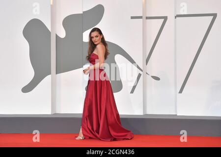 Maryna, Nomadland Premiere, 77th Venice International Film Festival, Venezia, 11 settembre 2020. Foto di Ron Crusow/imageSPACE/MediaPunch Foto Stock