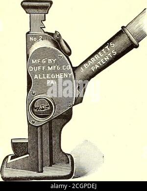 . Il giornale ferroviario di strada. Standard Qate per auto a porta singola 136 STREET RAILWAY JOURNAL.. 2 JACK PER AUTO I JACK BARRETT sono I jack STANDARD per il settore ferroviario. Sono eEASILY e funzionano RAPIDAMENTE, DUREVOLI, POTENTI, EFFICIENTI. Per i lavori di Auto, Barn e costruzione, theyare INDISPENSABILE e RISPARMIARE Tifle, LAVORO E MIELE.* SCRIVERE PER CATALOGO E PREZZI. LUCE DI LAVORO, PA. THEDURPMPG.CO. OFFICEPITTSBURG. PA., U.S.A ^^^ i nostri Jacks sono i Cracker Jacks Weve ha superato I MARTINETTI IDRAULICI per oltre cinquant'anni. Costruiamo oltre 250 tipi diversi. I martinetti con cilindri e cilindri AVE MANTENGONO IL CAVO fr Foto Stock