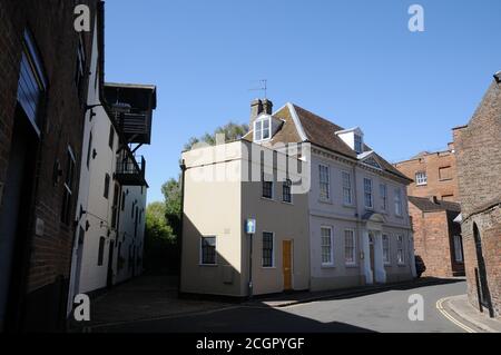 Nelson Street, King's Lynn, Norfolk Foto Stock