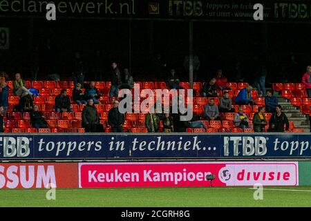 Leeuwarden, Paesi Bassi. 11 Settembre 2020. LEEUWARDEN, Cambuur Stadium, 11-09-2020, stagione 2020/2021, olandese Keuken Kampioen Divisie. Risultato finale 0-2, imbarco Keuken Kampioen Divisie durante la partita Cambuur - Passi pure Eagle Credit: Pro Shots/Alamy Live News Foto Stock