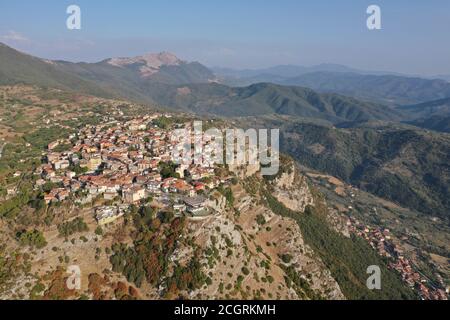 Trentinara, Parco Nazionale del Cilento Foto Stock