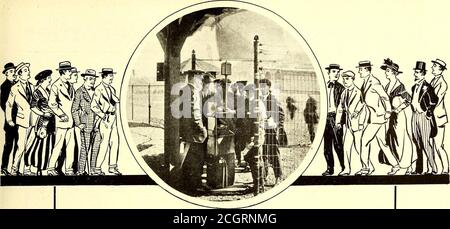 . Giornale ferroviario elettrico . 7 LUGLIO 1917] GIORNALE FERROVIARIO ELETTRICO 23. International Mo Tor-driven STATION REGISTERSARE IDEAL FORPARK E STATION BUSINESS il dispendioso e lento sistema di ticket-chopping non ha scuse per vivingsin dall'avvento dei registri delle stazioni motorizzate internazionali. Con questi registri, le grandi percentuali di persone che hanno l'esactchange per tariffa o tassa può passare immediatamente, eliminando così carta e PATRONI ENCOURAGING PER SALVARE IL PROPRIO ^TEMPO IN MODO DA NON SOLO IL TUO. Come un uomo ferroviario non dovete essere detto che cosa questo significa quando yohave per maneggiare una folla che vuole Foto Stock