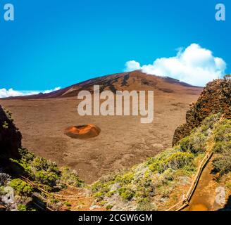 Piton de la Fournaise - Isola di Reunion Foto Stock